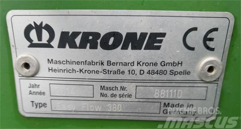 Krone EasyFlow 380 Комплектуючі для сіно- та фуражних машин