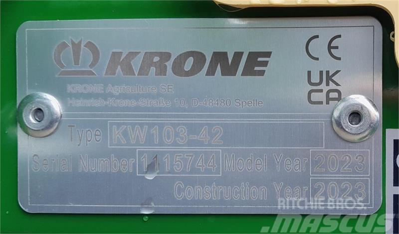 Krone KW 103-42 Граблі і сінозворушувачі