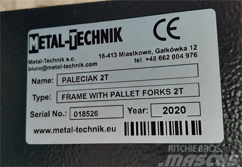  Metal-Technik   Paleciak 2T Вили