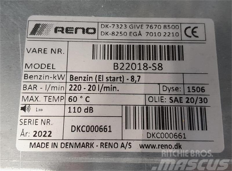 Reno PD 220/20 Моечные аппараты высокого давления