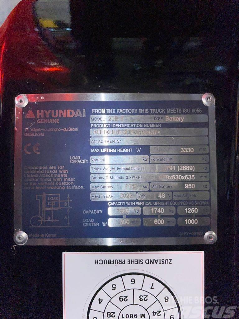 Hyundai 20B-9 Електронавантажувачі