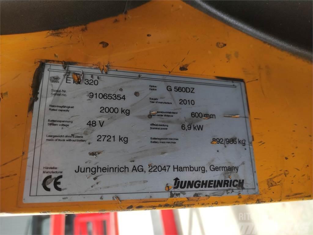 Jungheinrich ETV320 Річ-трак із високим підйомом