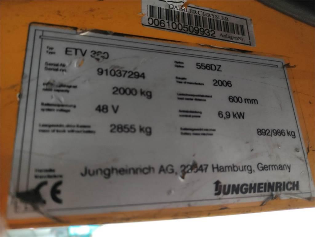 Jungheinrich ETV320 Річ-трак із високим підйомом