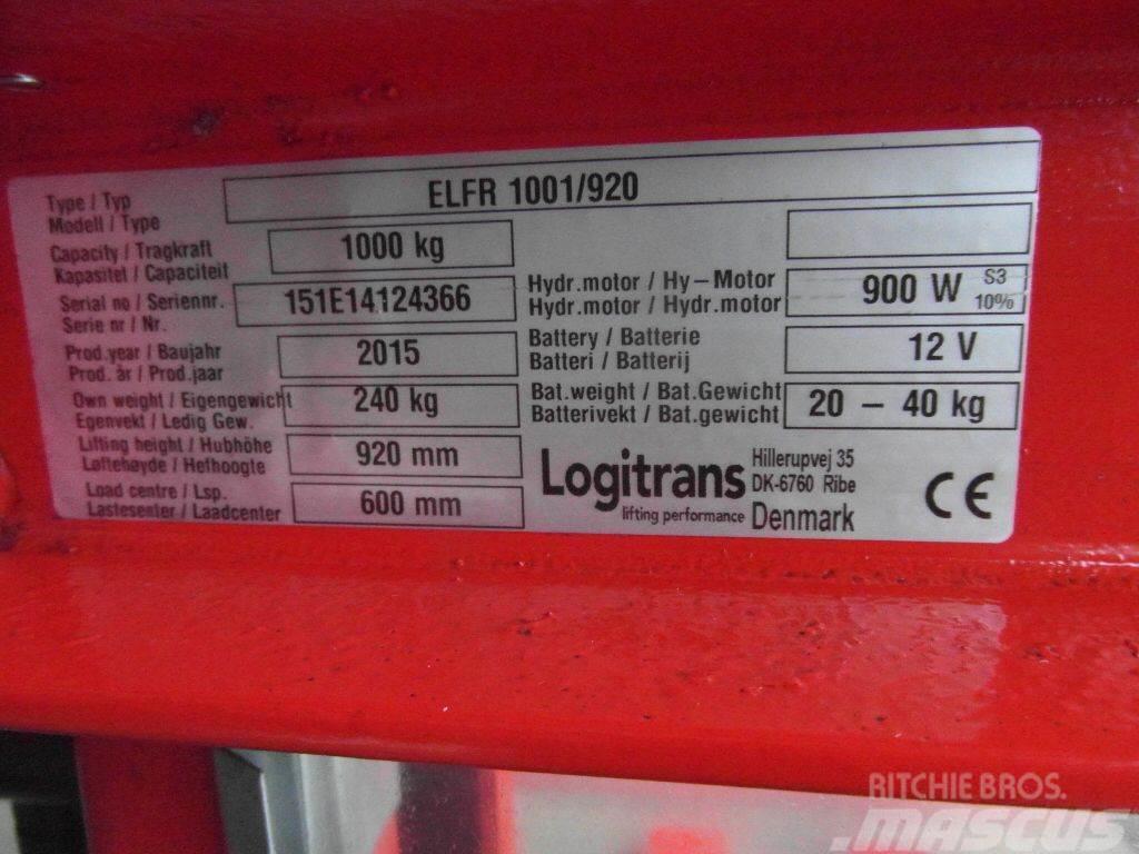 Logitrans ELFR1001/920 Ручні гідравлічні візки